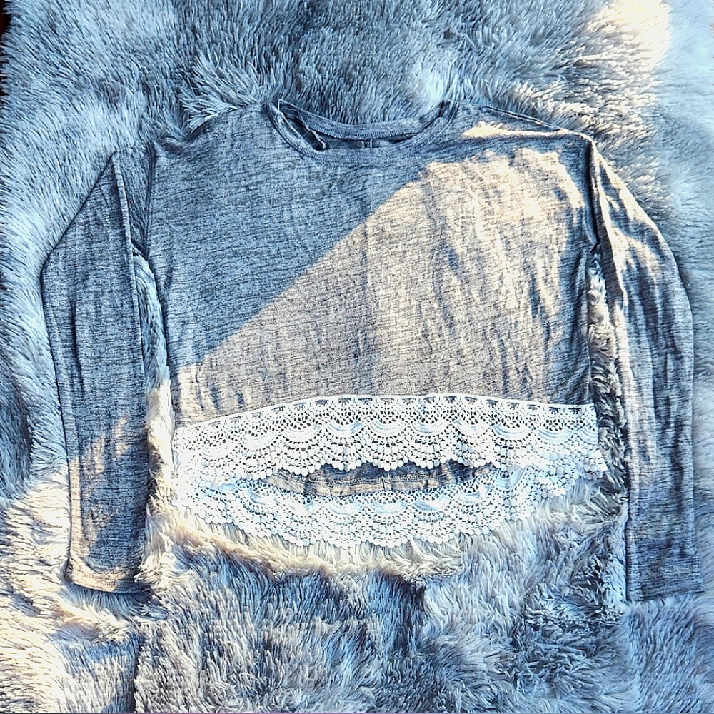 Aeropostale oversized cropped sweater